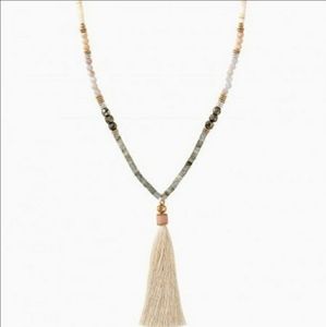 Stella & Dot Tassle Necklace